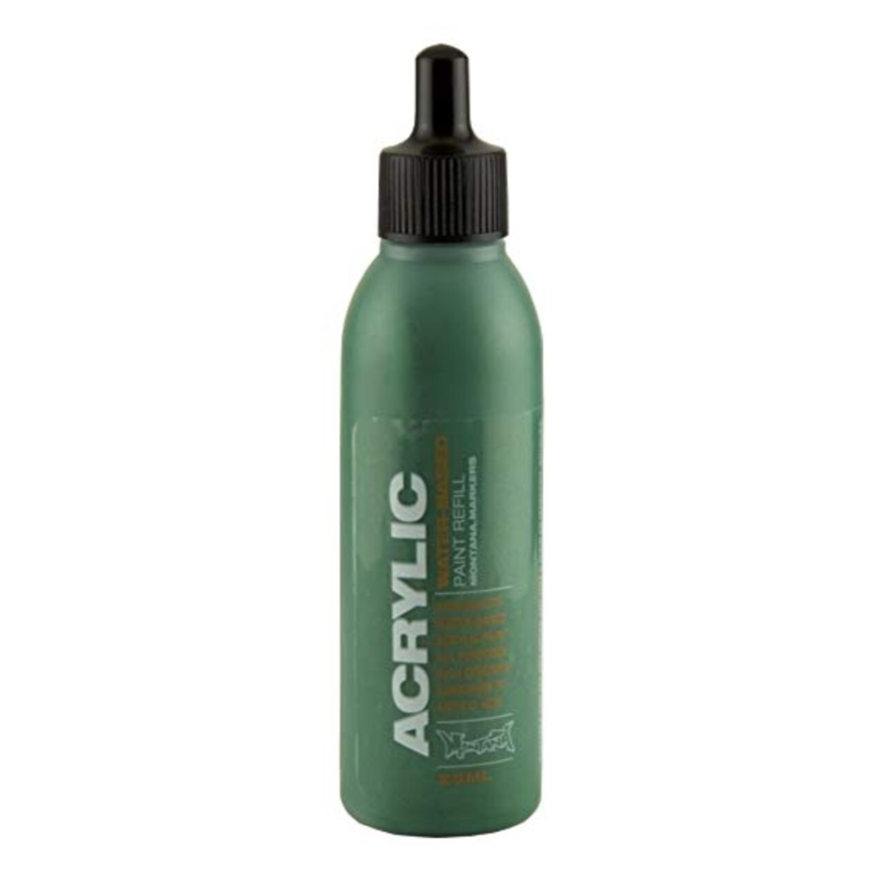 Montana Cans - Montana Acrylic Marker Ink Refills - 25ml Bottle - Shock Green Dark